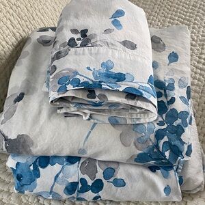 Azores Home Organic Cotton Cal King Sheet Set